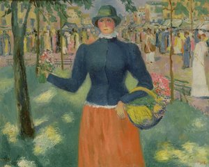 花売りの研究、1903
